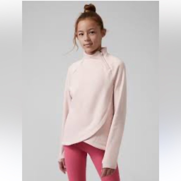Athleta Girl Karma Wrap Pink Size XL Girls (14) - Picture 1 of 8